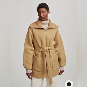 VARLEY Pearson Fleece Coat. Size small.